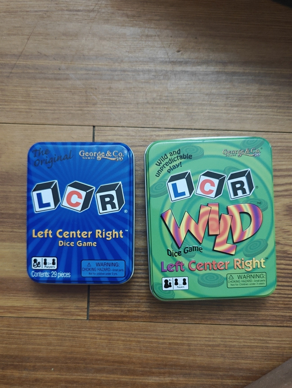 George & Co games the original LCR bundle with LCR Wild game